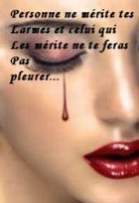 les larmes