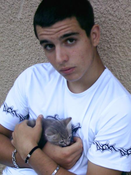 mon petit chat et mon chéri